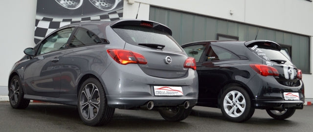 Friedrich Motorsport Duplex Sportendschalldämpfer Opel Corsa E
