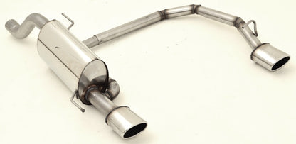 Friedrich Motorsport Duplex Sportendschalldämpfer Opel Corsa D