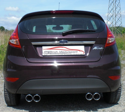 Friedrich Motorsport Duplex Sportendschalldämpfer Ford Fiesta JA8