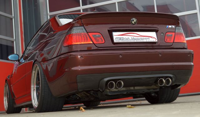 Friedrich Motorsport Duplex Sportendschalldämpfer BMW E46 M3/CSL