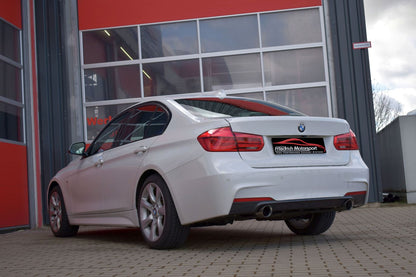 Friedrich Motorsport 76mm Duplex-Sportendschalldämpfer Edelstahl