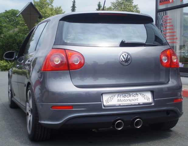 Friedrich Motorsport Duplex Sportendschalldämpfer VW Golf V