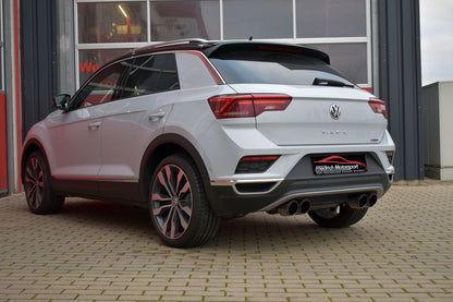 Friedrich Motorsport 76mm Duplex Sportendschalldämpfer VW T-ROC 4motion