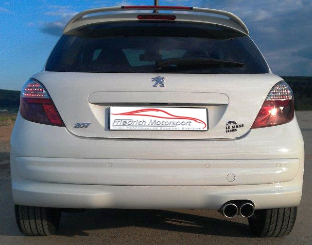 Friedrich Motorsport Sportendschalldämpfer Peugeot 207