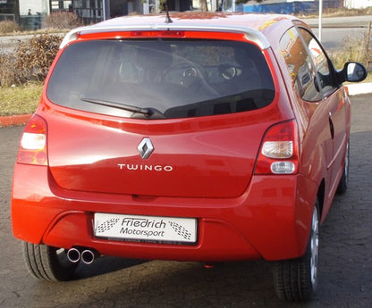 Friedrich Motorsport Sportendschalldämpfer Renault Twingo II