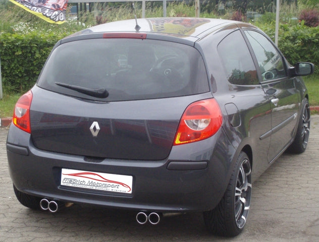 Friedrich Motorsport Duplex Sportendschalldämpfer Renault Clio III