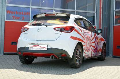 Friedrich Motorsport Sportendschalldämpfer Mazda 2 DJ1