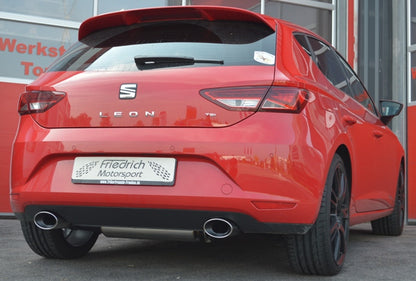 Friedrich Motorsport Duplex Sportendschalldämpfer Seat Leon 5F