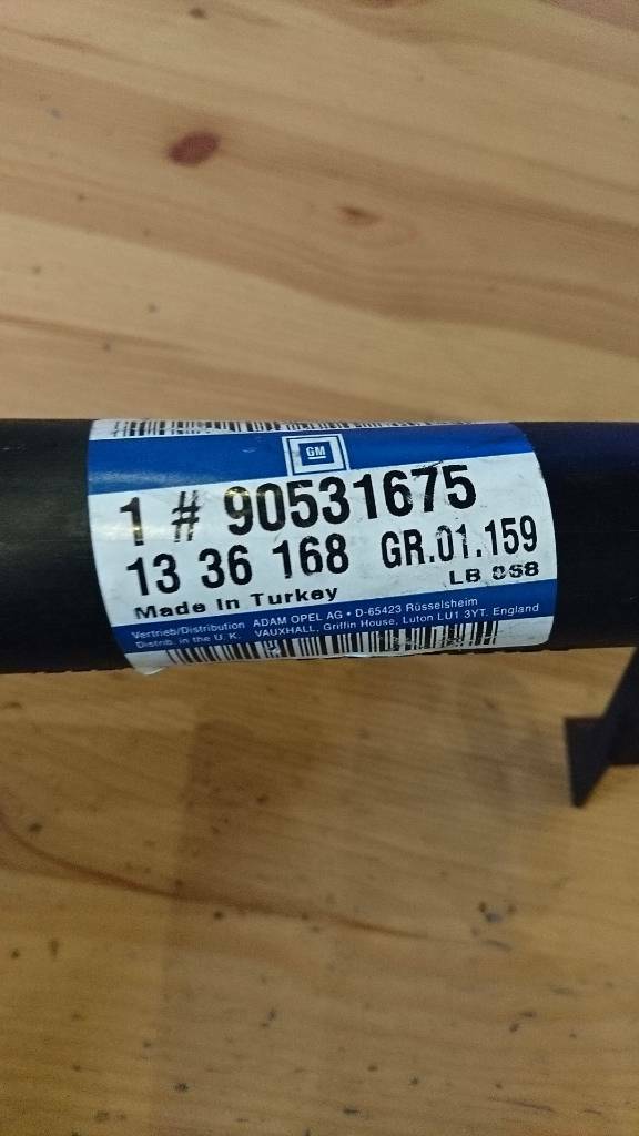 Astra G Zafira A Corsa C Meriva A Vectra B Verbindungsrohr Kühler