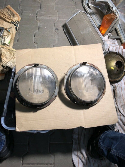 Opel Kadett B Scheinwerfer Glas Original GM