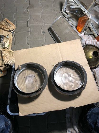Opel Kadett B Scheinwerfer Glas Original GM