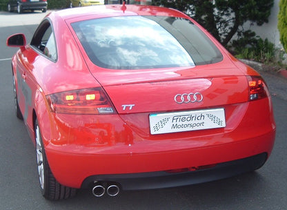 Friedrich Motorsport 76mm Anlage Audi TT 8J Frontantrieb