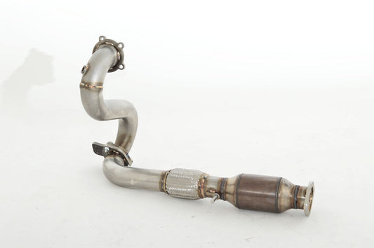 Friedrich Motorsport 76mm Downpipe mit 200 Zellen HJS Sport-Kat. Opel Astra J GTC OPC