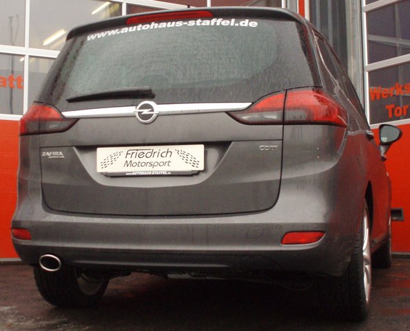 Friedrich Motorsport Gr.A Anlage Opel Zafira Tourer