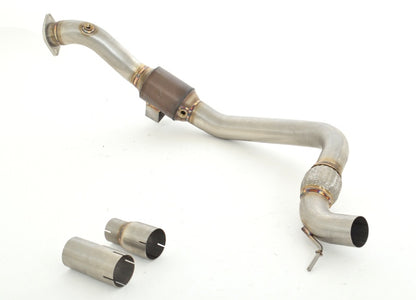Friedrich Motorsport 76mm Downpipe mit 200 Zellen HJS Sport-Kat. Ford Mustang Coupe und Cabrio