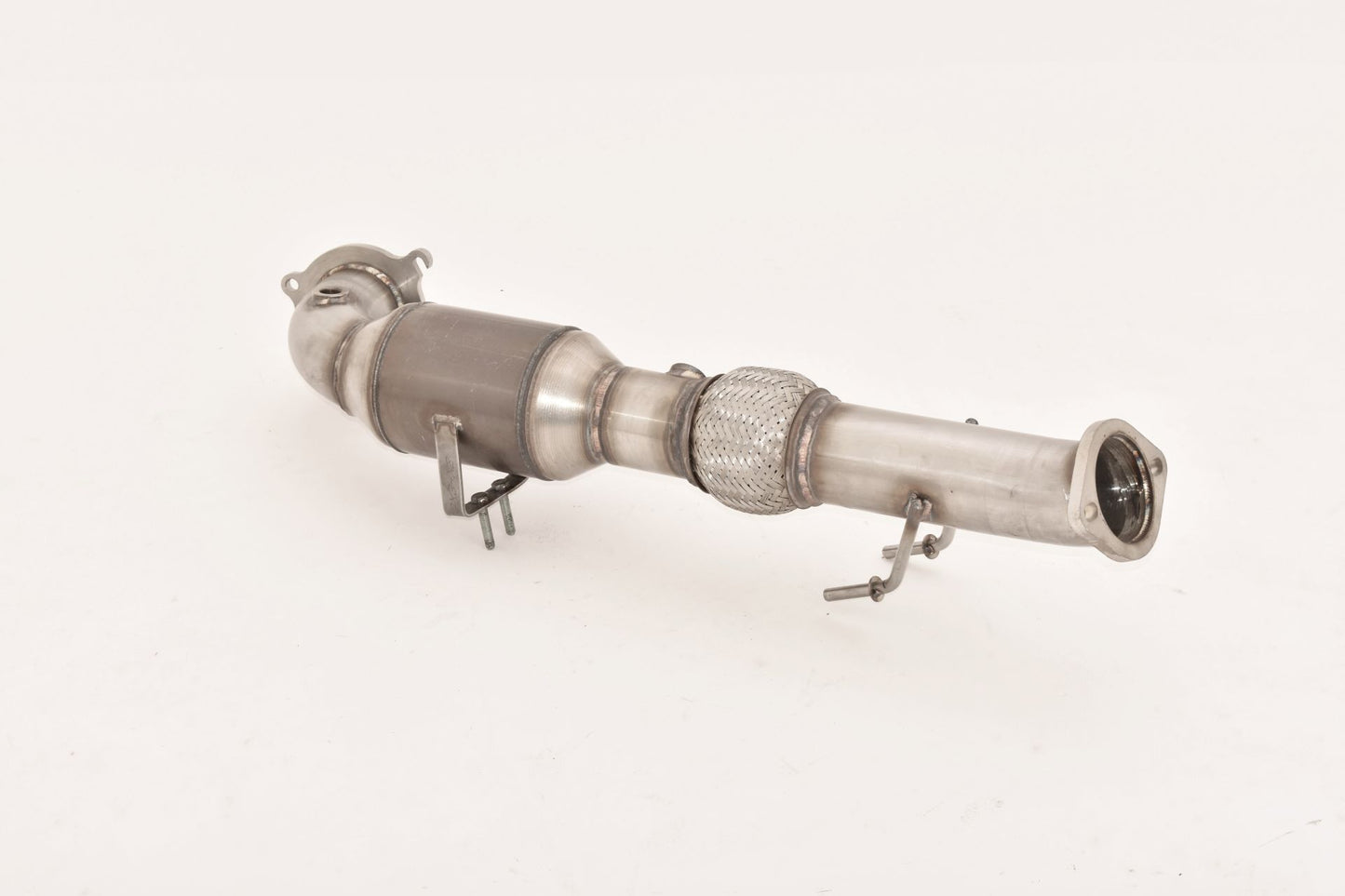 Friedrich Motorsport 76mm Downpipe mit 200 Zellen HJS Sport-Kat. Ford Kuga II