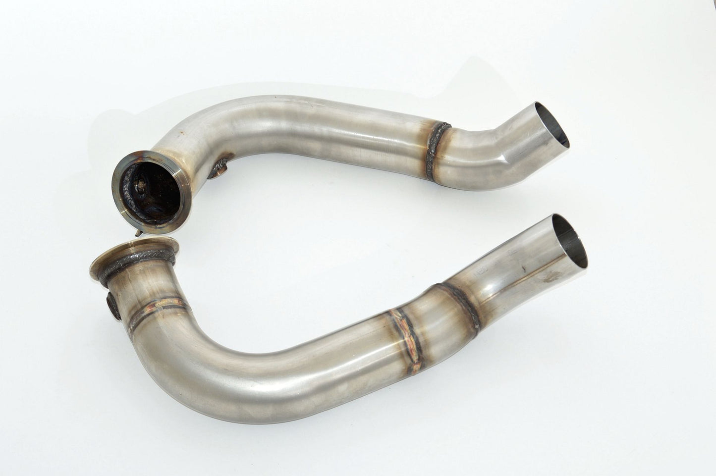 Friedrich Motorsport 76mm Downpipe-Satz Edelstahl