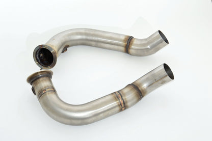 Friedrich Motorsport 76mm Downpipe-Satz Edelstahl