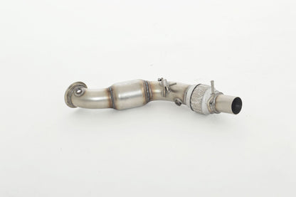 Friedrich Motorsport 76mm Downpipe mit 200 Zellen Sport-Kat. Edelstahl