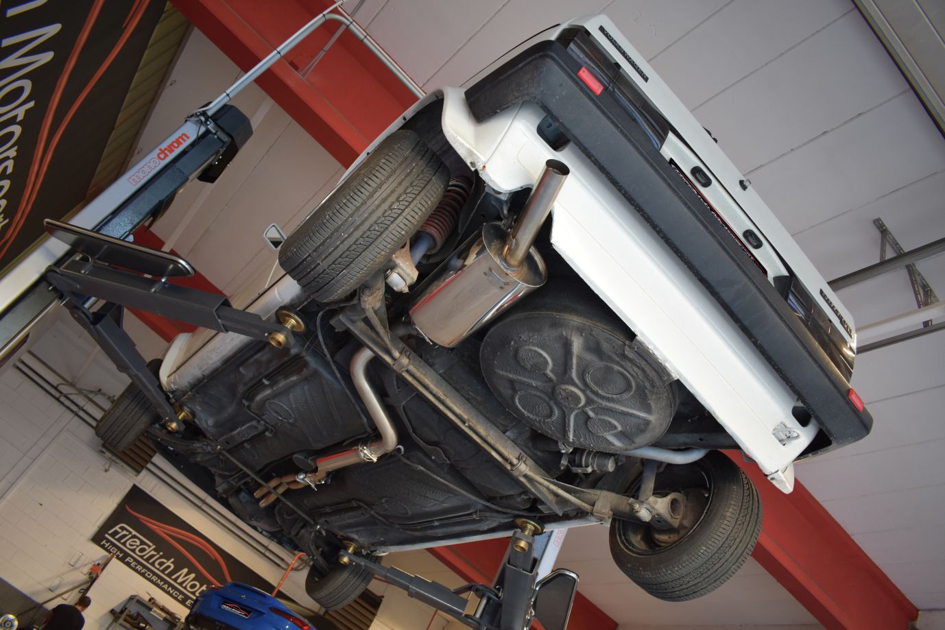 Friedrich Motorsport Gr.A Anlage VW Golf I und Cabrio