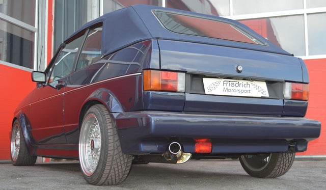 Friedrich Motorsport Gr.A Anlage VW Golf I Cabrio