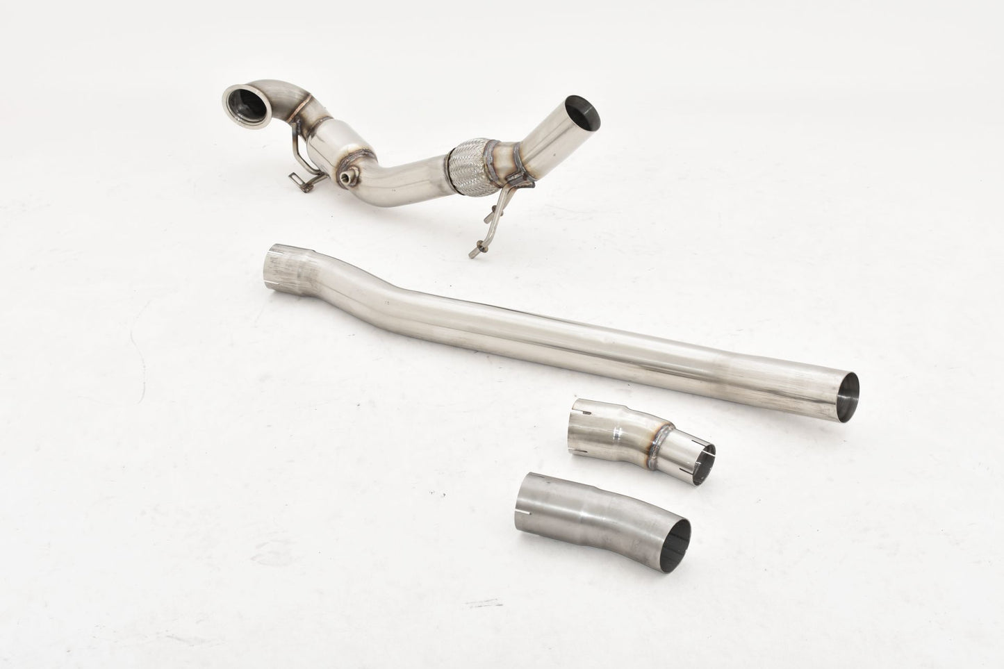 Friedrich Motorsport 76mm Downpipe mit Sport-Kat. Edelstahl