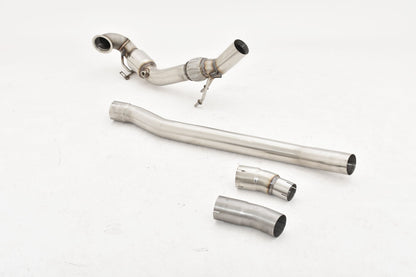 Friedrich Motorsport 76mm Downpipe mit Sport-Kat. Edelstahl