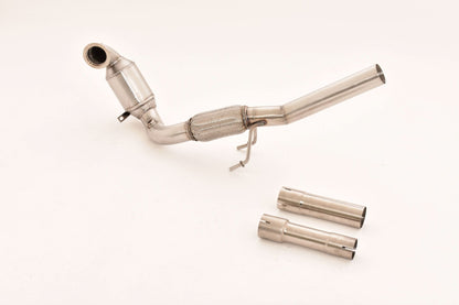 Friedrich Motorsport 63.5mm Downpipe mit Sport-Kat. Edelstahl