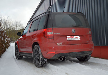 Friedrich Motorsport 76mm Anlage Skoda Yeti 5L
