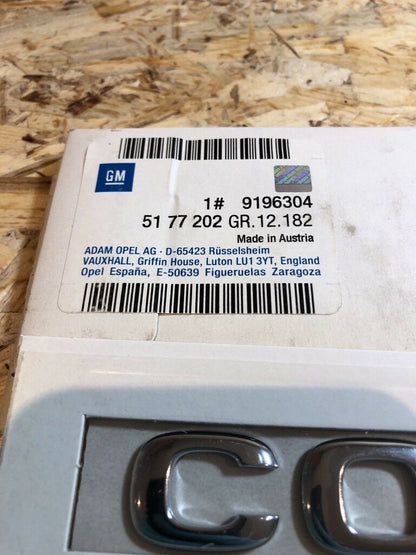 Original GM Opel Corsa 1.4 Emblem Logo *NEU*