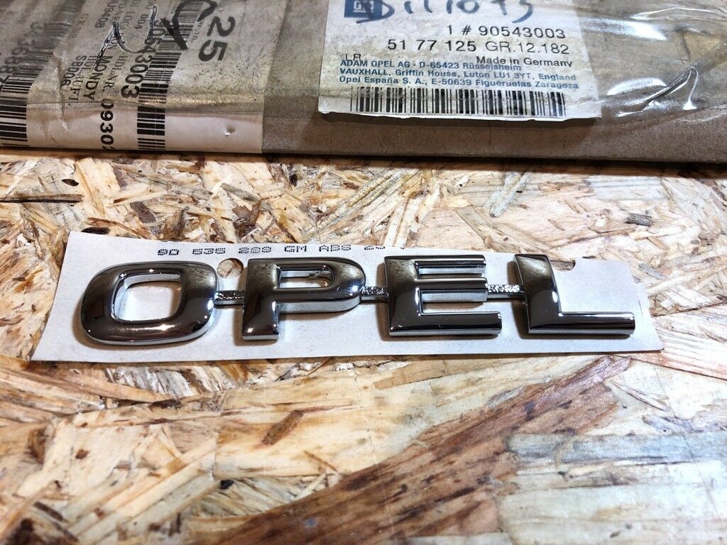 Original GM Opel "OPEL" Emblem *NEU*