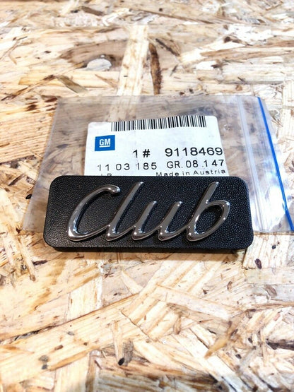 Original GM Opel Club Emblem *NEU*
