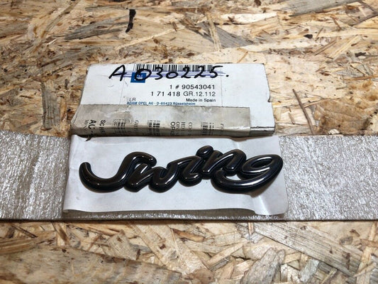 Original GM Opel "Swing" Emblem klebend *NEU*