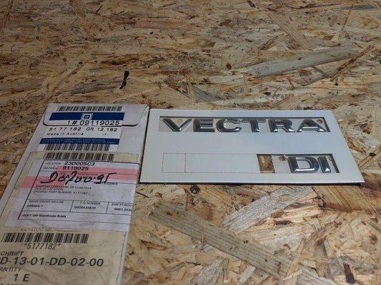 Original GM Opel "Vectra TDI" Emblem *NEU*
