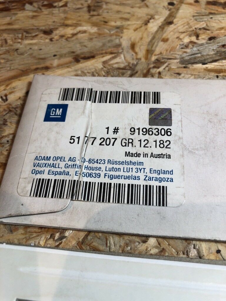 Original GM Opel Corsa 1.7 DTI Emblem Neu