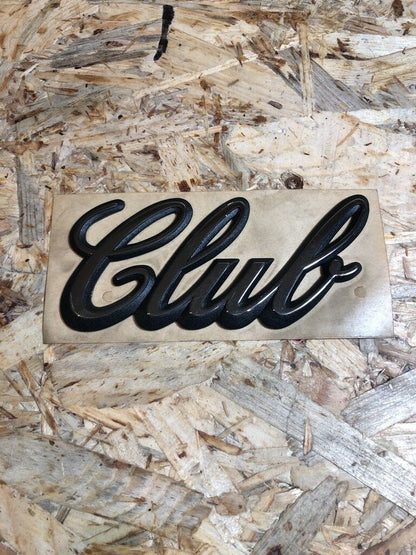 Original GM Opel Kadett E CLUB Emblem *NEU*