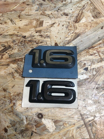 Original GM Opel 1.6 Emblem Schriftzug Emblem *NEU*