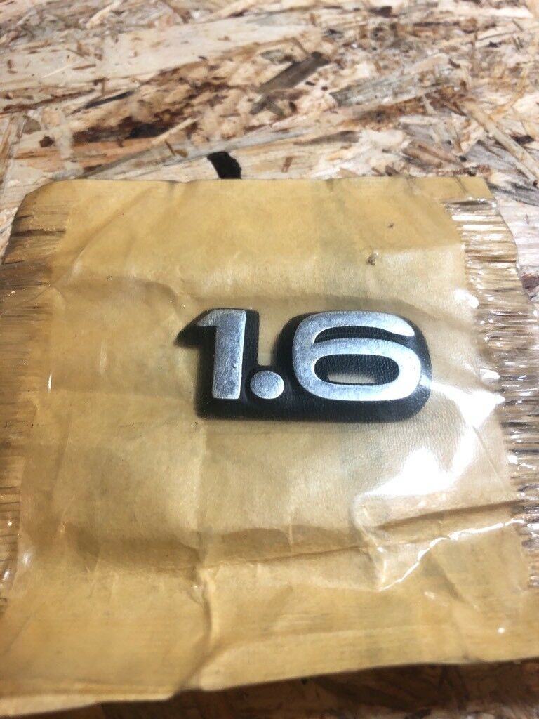 Original GM Opel Kadett 1.6 Emblem Schriftzug Neu