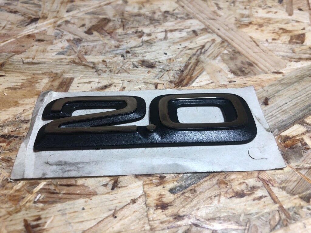 Original GM Opel 2.0 Emblem Schriftzug Neu