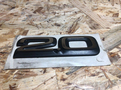 Original GM Opel 2.0 Emblem Schriftzug Neu