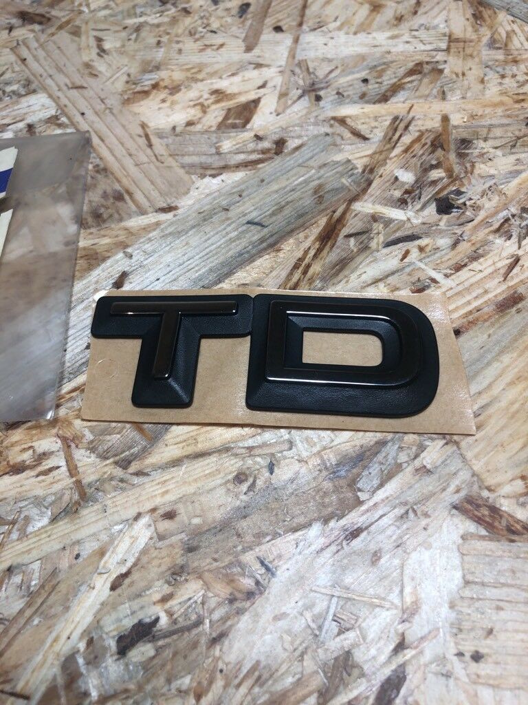 Original GM Opel "TD" Emblem Schriftzug *NEU*