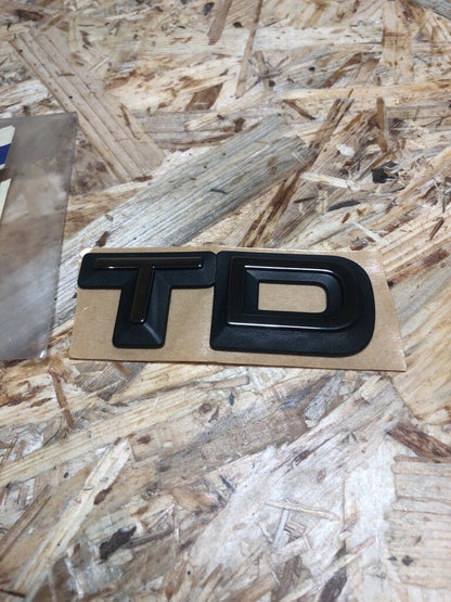 Original GM Opel "TD" Emblem Schriftzug *NEU*