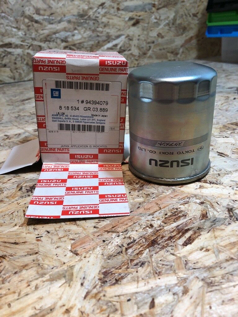 Isuzu Monterey oilfilter NEU Original GM
