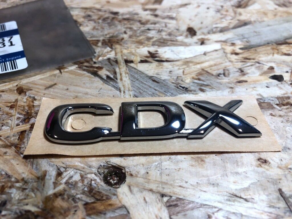 Original GM Opel CDX Emblem Schriftzug Neu