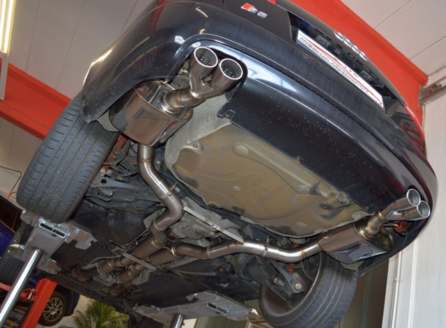Friedrich Motorsport 2x76mm Duplex-Anlage Audi S6 4F Quattro