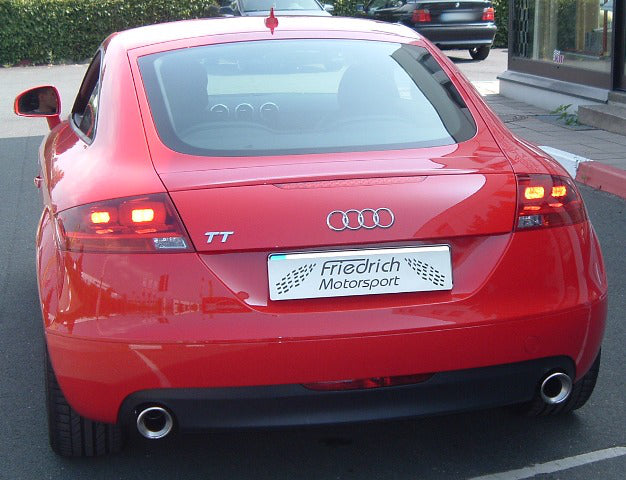 Friedrich Motorsport 76mm Duplex-Anlage Audi TT 8J Quattro