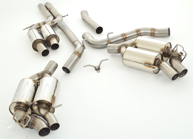 Friedrich Motorsport 2x76mm Duplex-Anlage Edelstahl