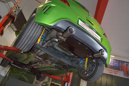 Friedrich Motorsport 76mm Duplex-Anlage Edelstahl