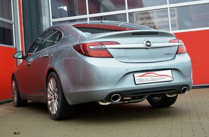 Friedrich Motorsport 76mm Duplex-Anlage Opel Insignia Stufenheck und Fließheck Allrad