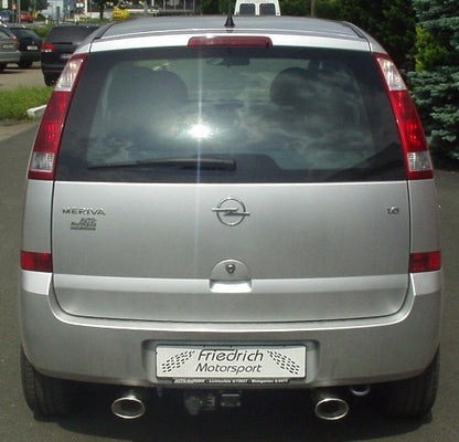 Friedrich Motorsport Gr.A Duplexanlage Opel Meriva